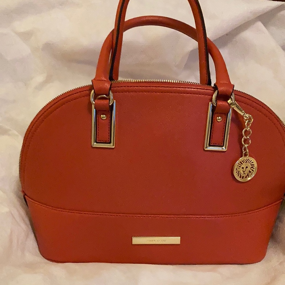 🎃Anne Klein Orange Satchel 🎃